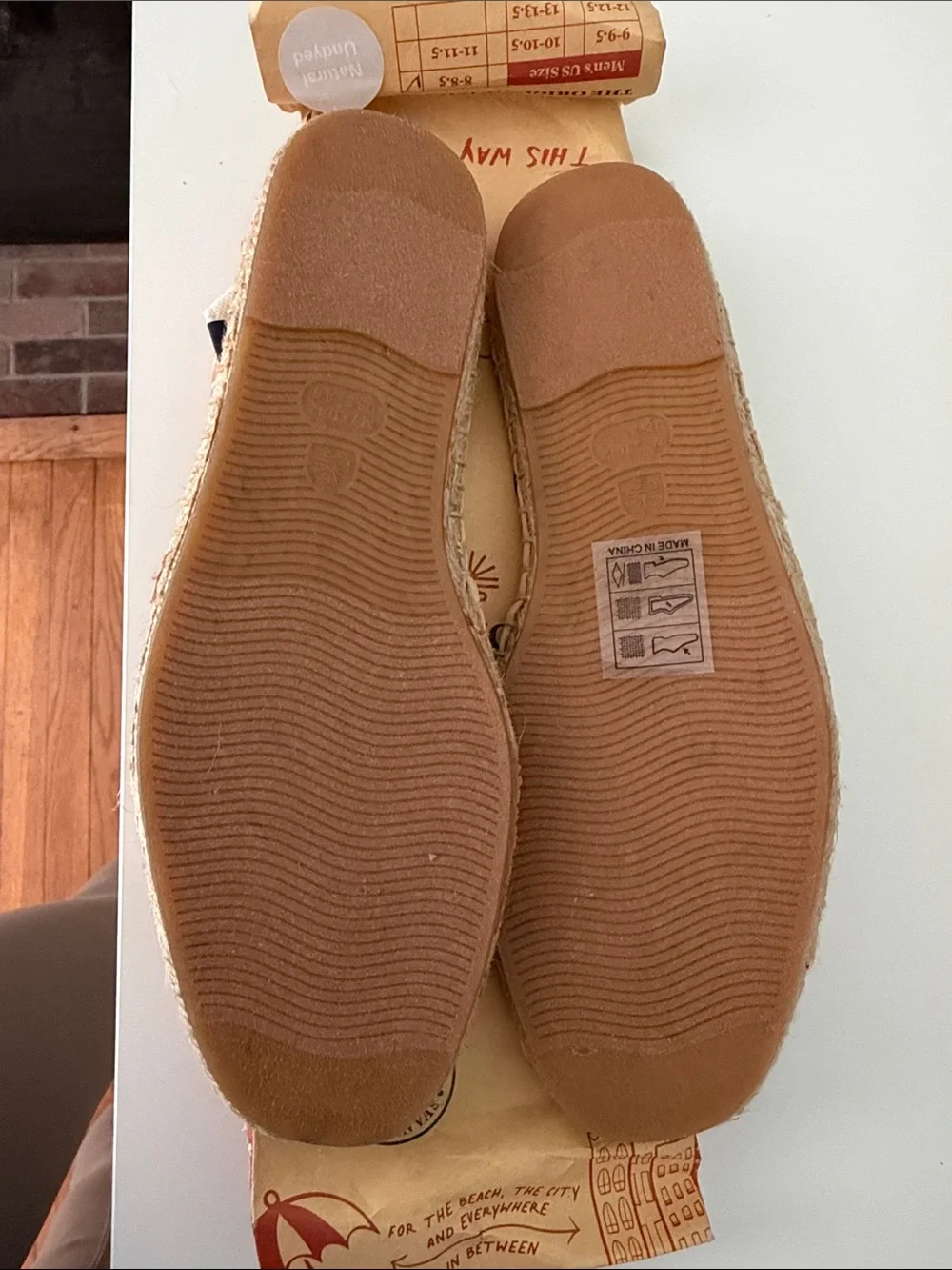 NWT Men’s Soludos Original Espadrille